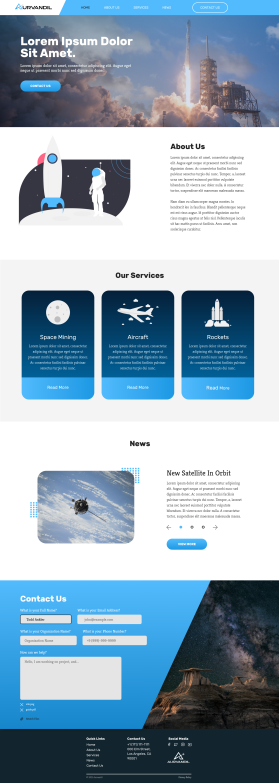 Web Design entry 2258961 submitted by TheAdamPerson
