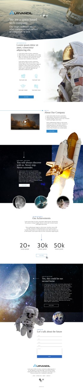 Web Design entry 2259863 submitted by Dovla