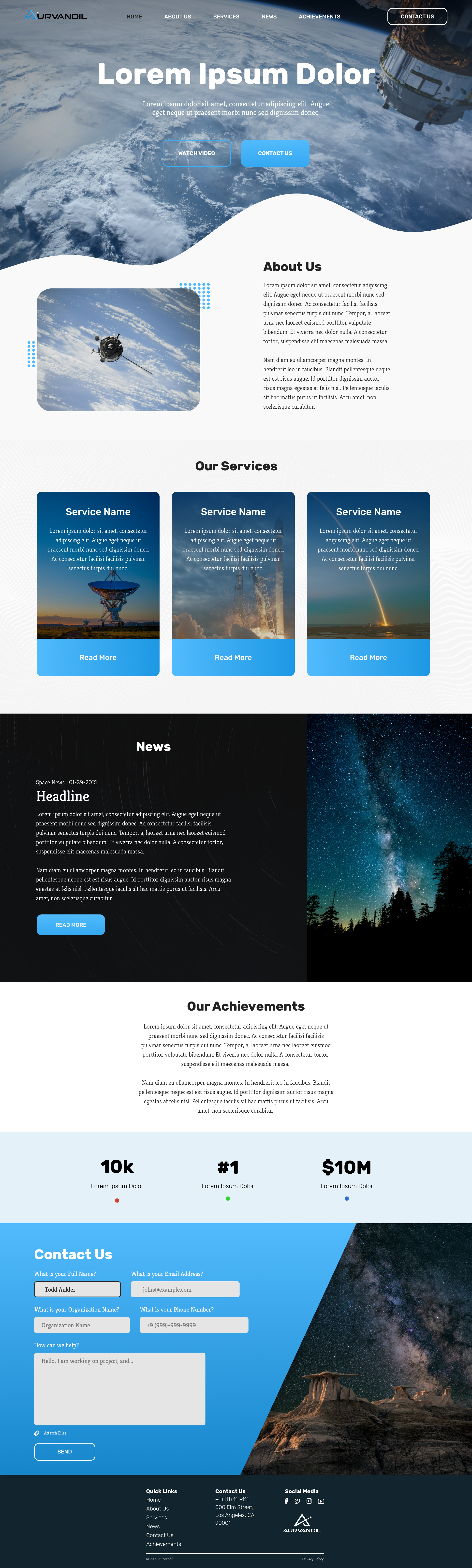 Web Design entry 2262118 submitted by TheAdamPerson