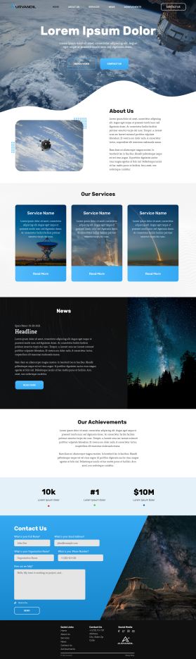 Web Design entry 2262220 submitted by TheAdamPerson