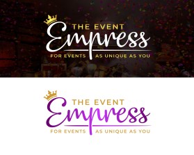 Logo Design Entry 2174850 submitted by berlianapril to the contest for The Event Empress run by zaherac@hotmail.com