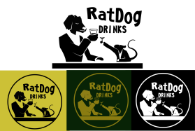 Logo Design entry 2175425 submitted by zahitr to the Logo Design for Rat Dog Drinks  run by sunnycoastcrew