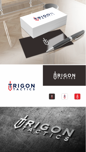 Logo Design entry 2176313 submitted by MuhammadR to the Logo Design for Trigon Tactics run by MayoTacCQB
