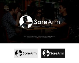 Logo Design Entry 2177003 submitted by FERGUN to the contest for Sore Arm run by JJBABC