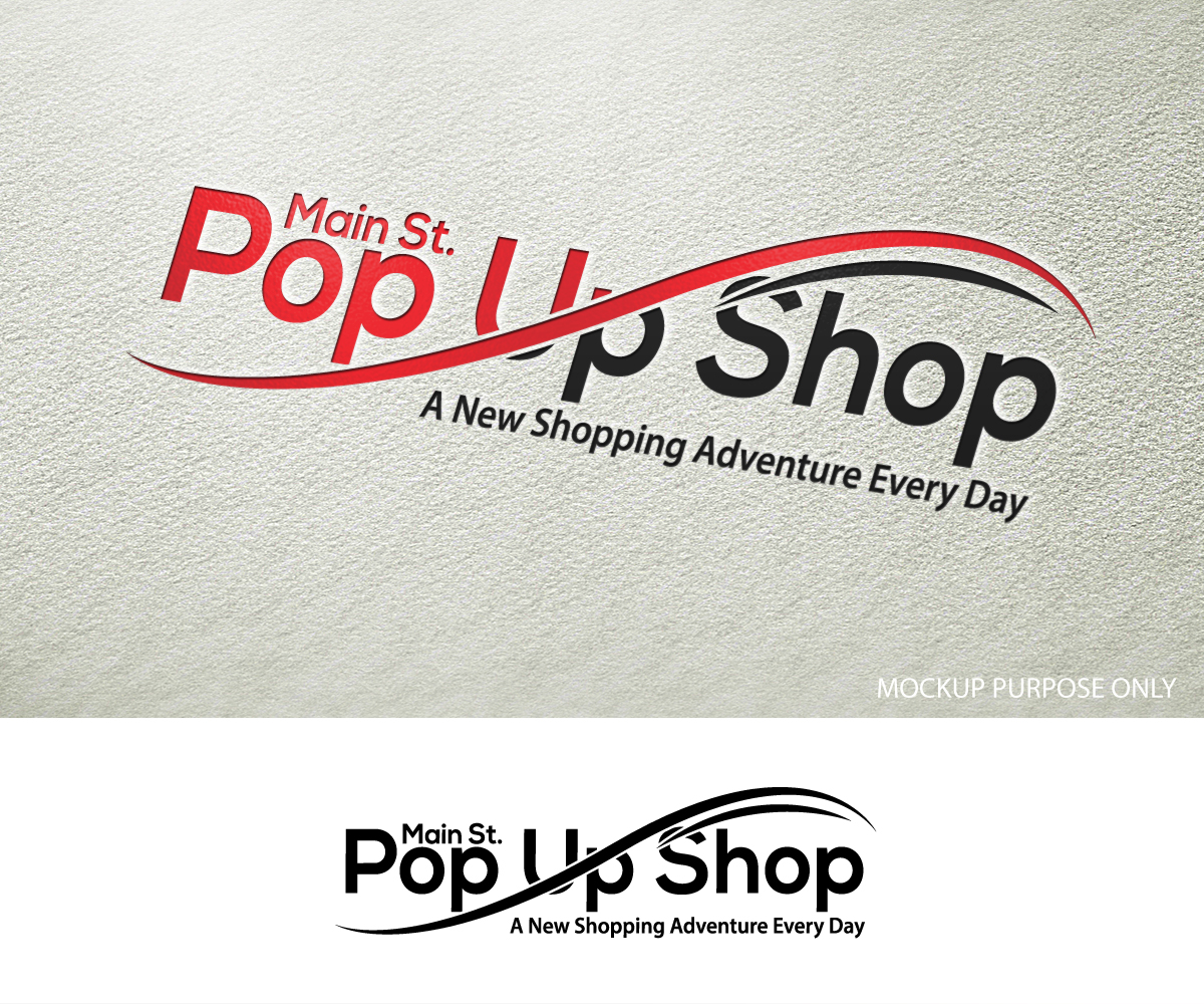 Logo Design entry 2181803 submitted by 007sunny007 to the Logo Design for Main St. Pop Up Shop  run by InnerSurf