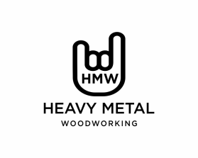 Logo Design entry 2182121 submitted by gilangwepe to the Logo Design for Heavy Metal Woodworking run by pjpwnsu