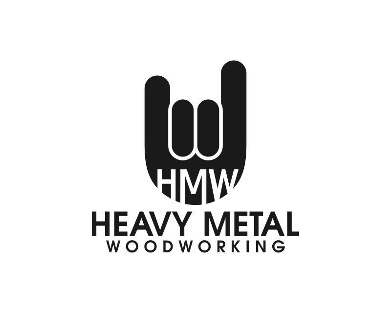 Logo Design entry 2182163 submitted by Salman to the Logo Design for Heavy Metal Woodworking run by pjpwnsu