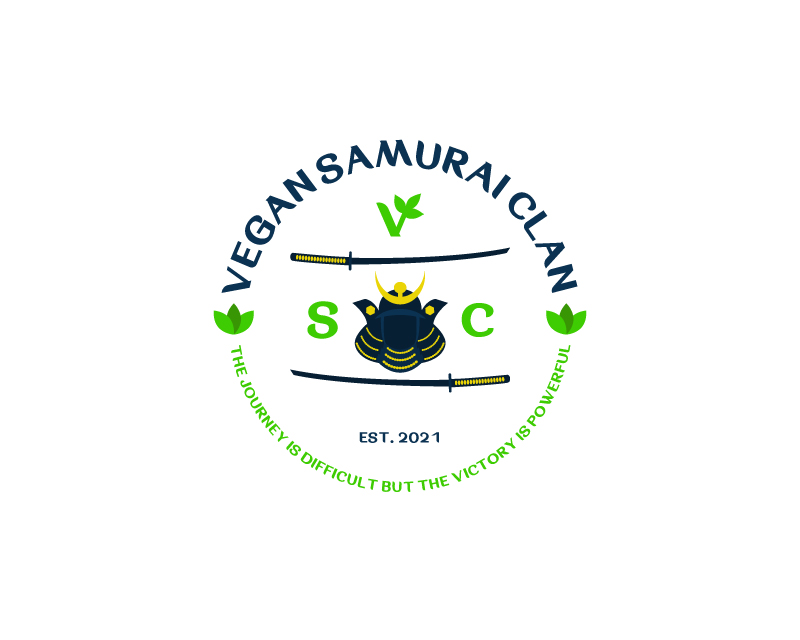 Logo Design entry 2183178 submitted by rakzhaw to the Logo Design for Vegan Samurai Clan run by VeganSamuraiClan