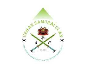 Logo Design entry 2183213 submitted by Adam to the Logo Design for Vegan Samurai Clan run by VeganSamuraiClan