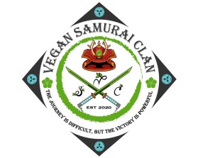 Logo Design entry 2183219 submitted by 007sunny007 to the Logo Design for Vegan Samurai Clan run by VeganSamuraiClan