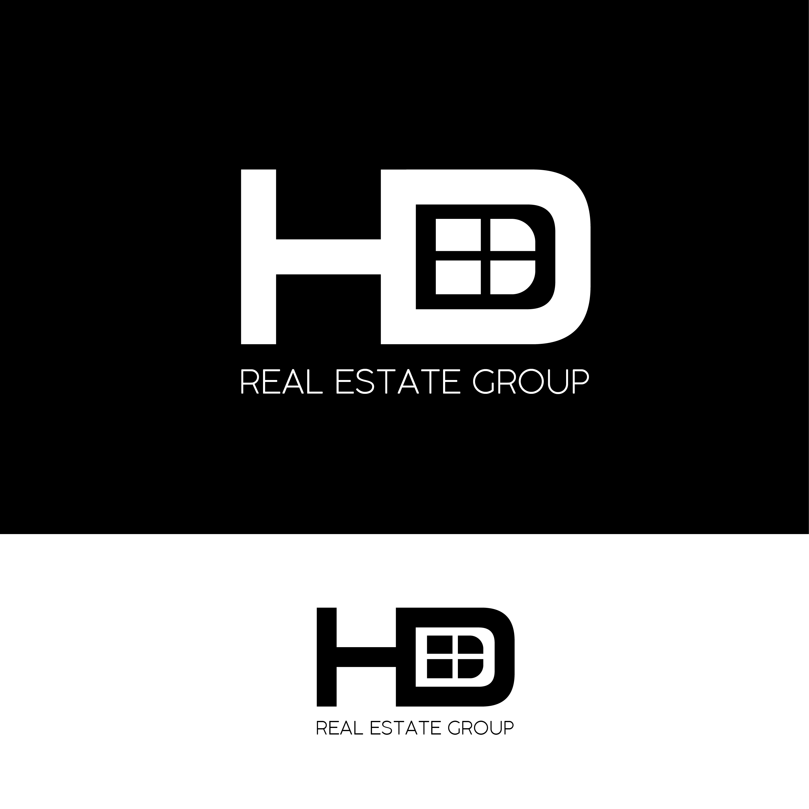 Logo Design entry 2177650 submitted by noteracoki54 to the Logo Design for HD Real Estate Group  run by HRVARealtors