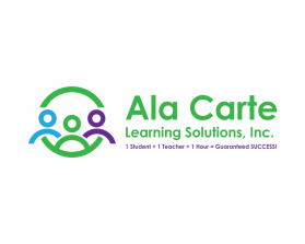 Logo Design entry 2183310 submitted by Keladi to the Logo Design for Ala Carte Learning Solutions, Inc. run by geek4acls