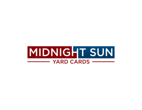 Logo Design entry 2190285 submitted by 007sunny007 to the Logo Design for Midnight sun yard cards  run by MSYardcards