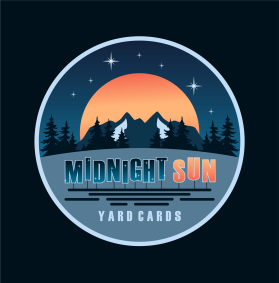 Logo Design entry 2190282 submitted by Colorsurf to the Logo Design for Midnight sun yard cards  run by MSYardcards