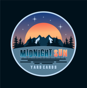 Logo Design entry 2190373 submitted by Design Rock to the Logo Design for Midnight sun yard cards  run by MSYardcards