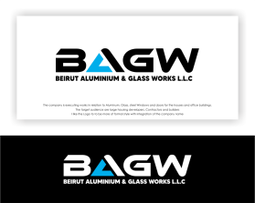 Logo Design entry 2190654 submitted by manD to the Logo Design for Beirut Aluminium and Glass  Works L.L.C run by awadhs