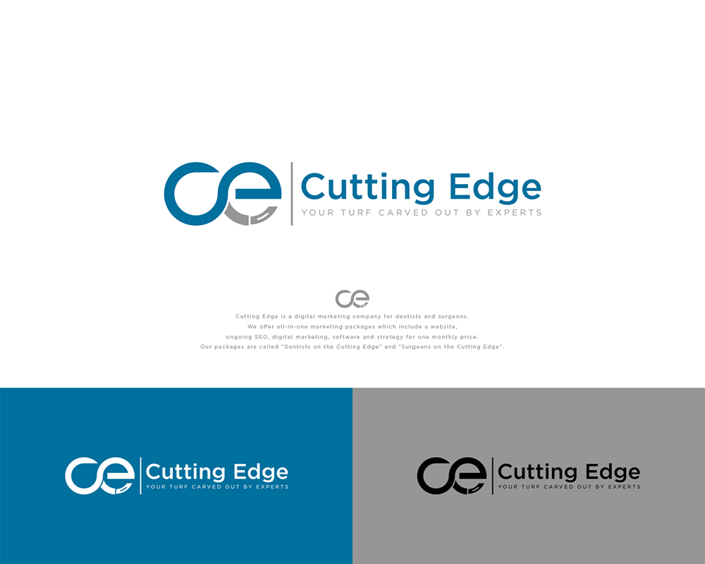 Logo Design entry 2191411 submitted by FERGUN to the Logo Design for Cutting Edge  run by cuttingedge