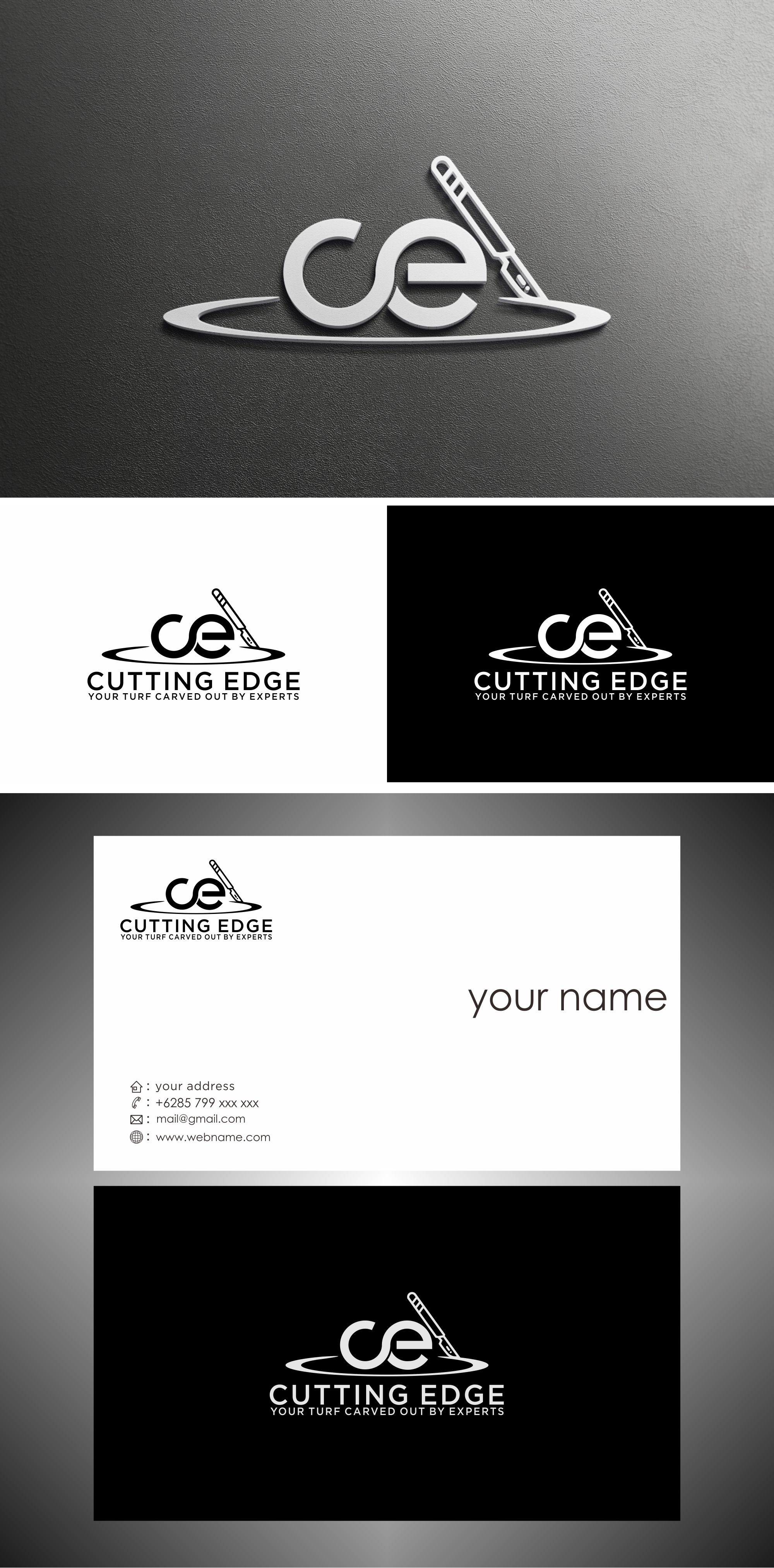 Logo Design entry 2191273 submitted by Jart to the Logo Design for Cutting Edge  run by cuttingedge