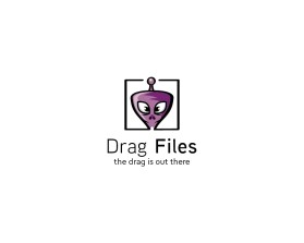 Logo Design Entry 2191547 submitted by quattrog to the contest for Drag Files run by dragfiles