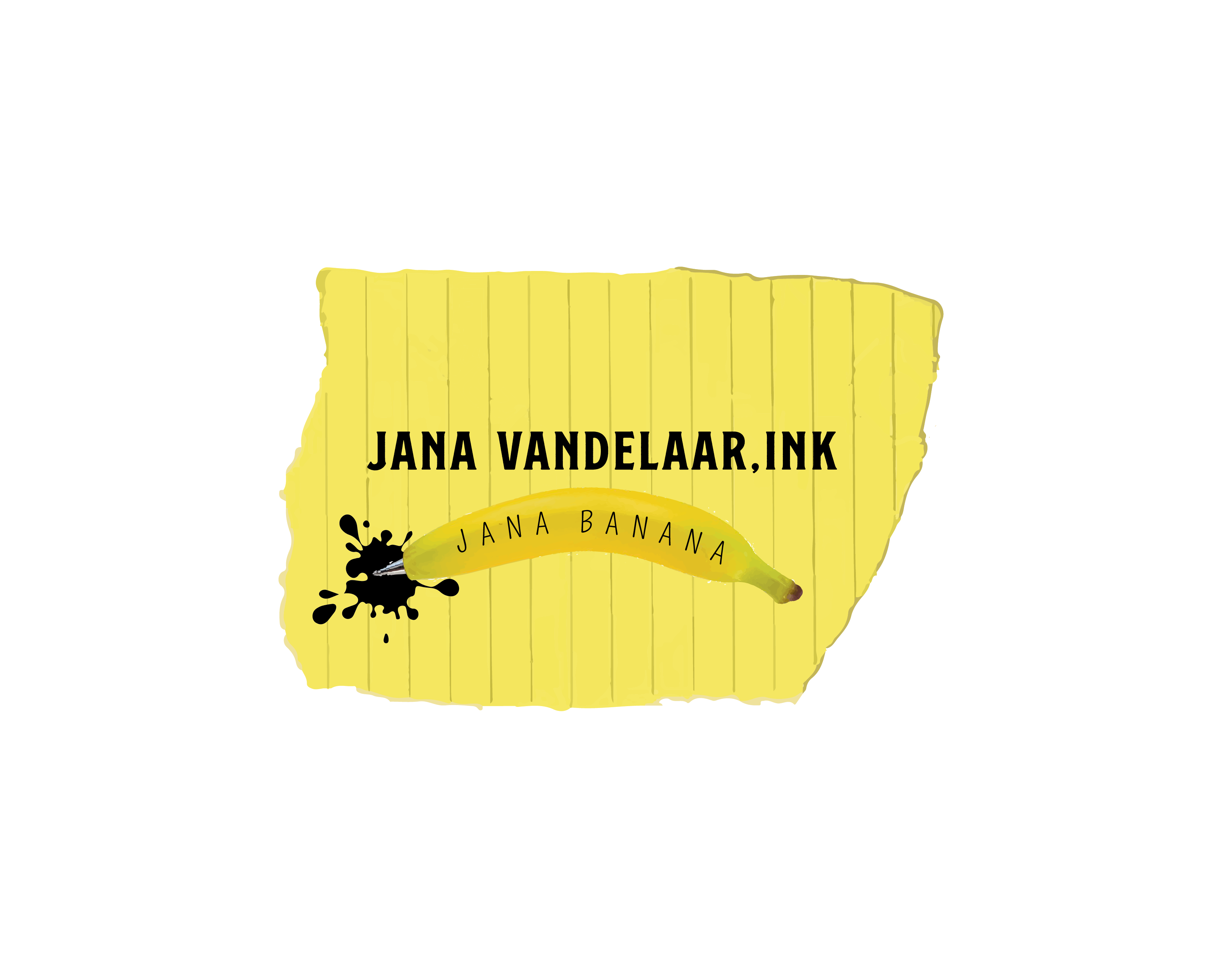 Logo Design entry 2191930 submitted by Haninas to the Logo Design for Jana Vandelaar, Ink run by janavandelaar