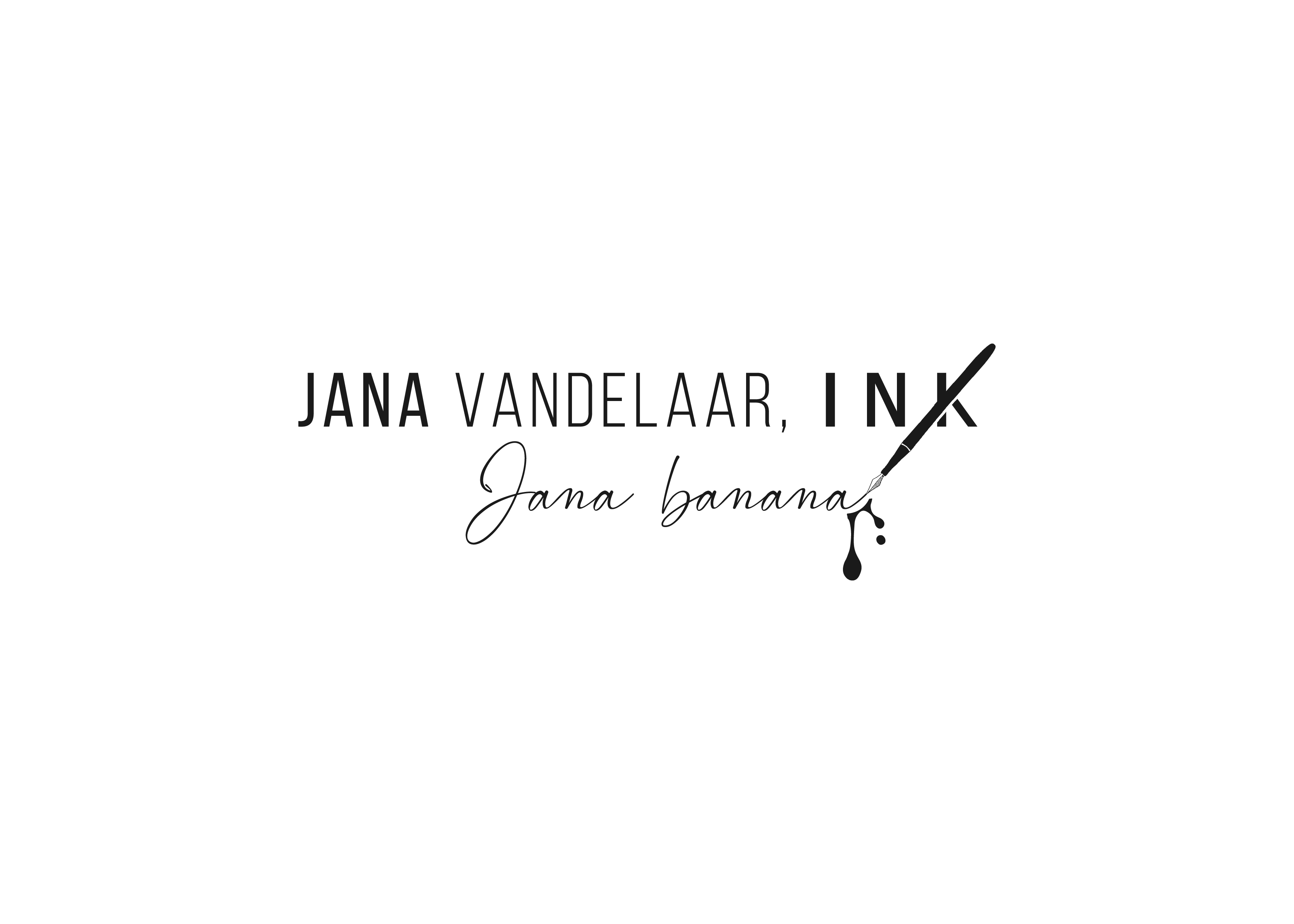 Logo Design entry 2191930 submitted by Priory to the Logo Design for Jana Vandelaar, Ink run by janavandelaar