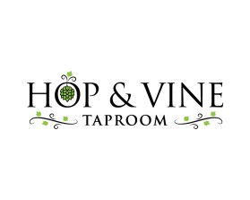 Logo Design entry 2195418 submitted by papamik to the Logo Design for Hop & Vine Taproom run by CRasmussen