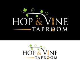 Logo Design entry 2195419 submitted by quimcey to the Logo Design for Hop & Vine Taproom run by CRasmussen
