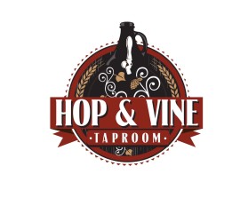 Logo Design entry 2195428 submitted by SubstanceLab to the Logo Design for Hop & Vine Taproom run by CRasmussen
