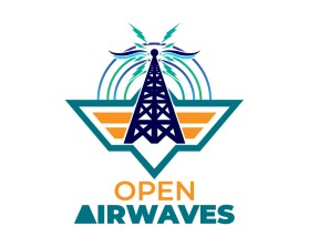 Logo Design Entry 2196420 submitted by CanopeeDesigns to the contest for Open Airwaves run by RetroDeluxe