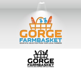Logo Design Entry 2196835 submitted by 007sunny007 to the contest for Gorge FarmBasket run by bonniehcox