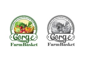 Logo Design entry 2196844 submitted by Naufal refrizal to the Logo Design for Gorge FarmBasket run by bonniehcox