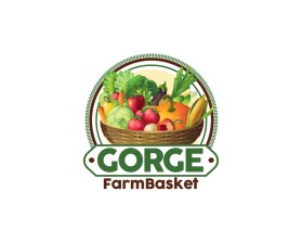 Logo Design entry 2196847 submitted by SubstanceLab to the Logo Design for Gorge FarmBasket run by bonniehcox