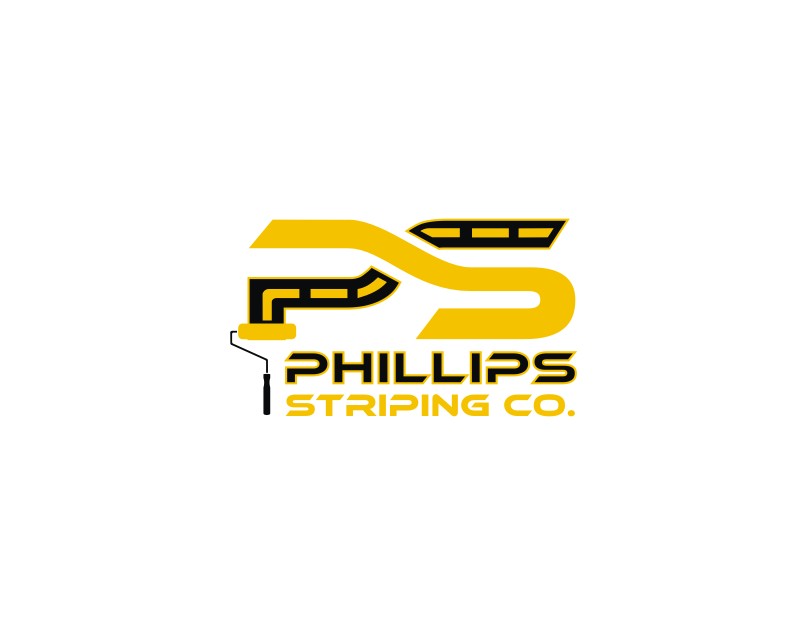 Logo Design entry 2197806 submitted by Bintanglaut27 to the Logo Design for Phillips Striping Co.  run by marshall_cody5151