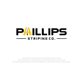 Logo Design Entry 2197930 submitted by faizenia19 to the contest for Phillips Striping Co.  run by marshall_cody5151
