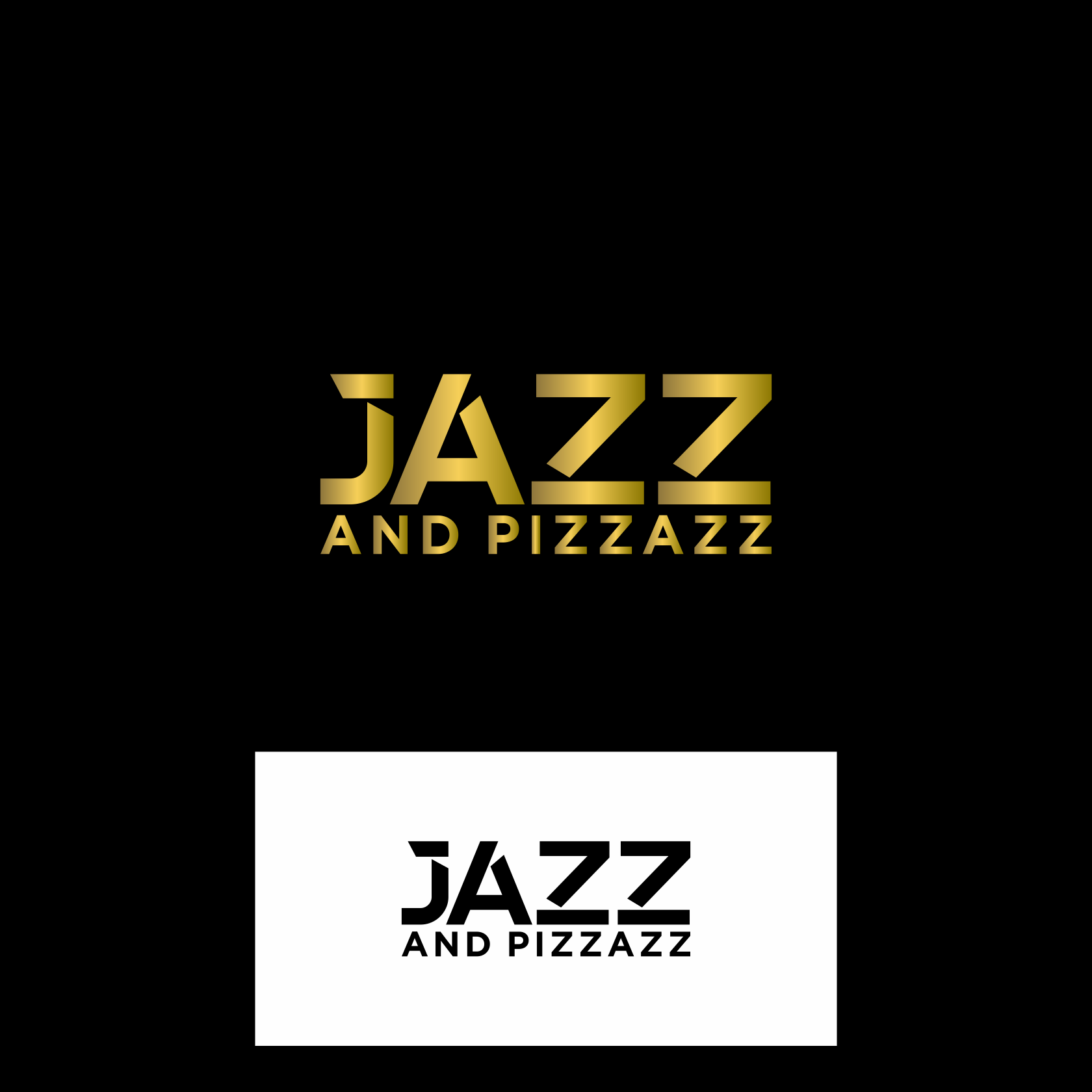 Logo Design entry 2199302 submitted by Amalina2010 to the Logo Design for Jazz & Pizzazz run by jasmine.klauder@gmail.com