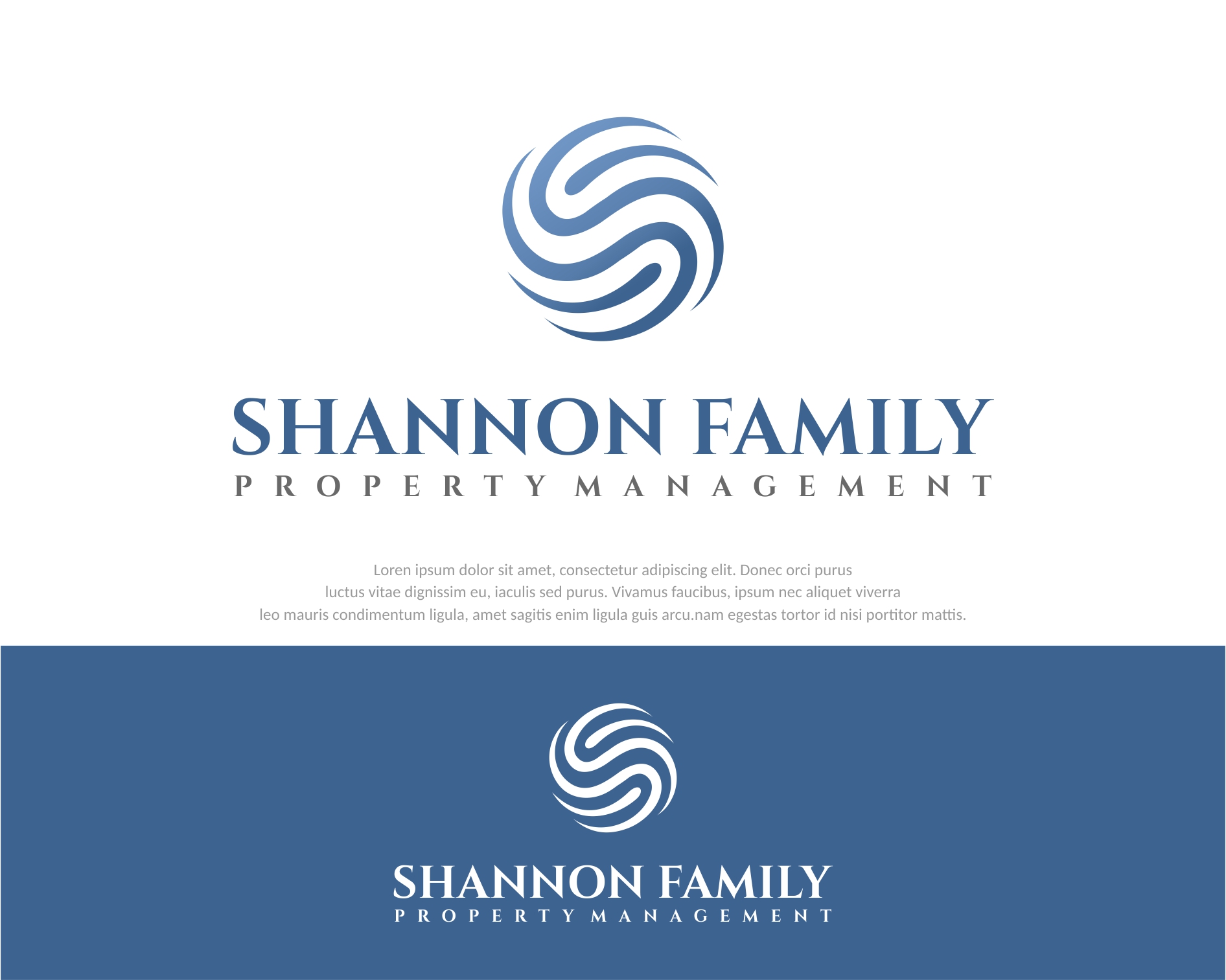 Logo Design entry 2203872 submitted by faizenia19 to the Logo Design for Shannon Family Property Management run by cshann19