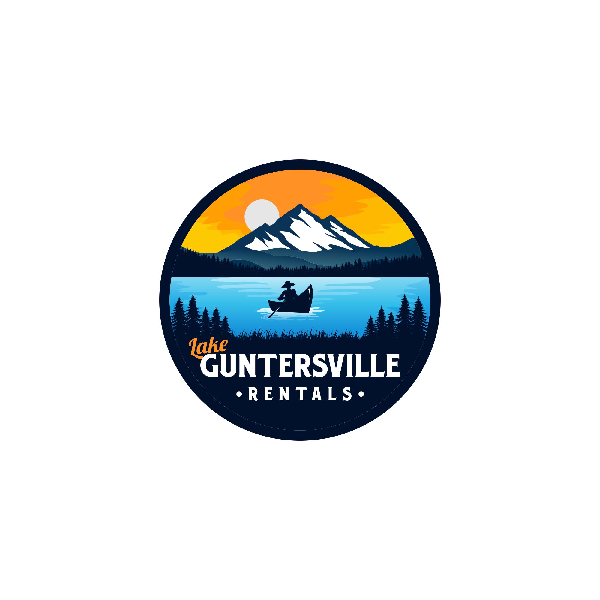 Logo Design entry 2204062 submitted by Luku to the Logo Design for Lake Guntersville Rentals run by mhigdon