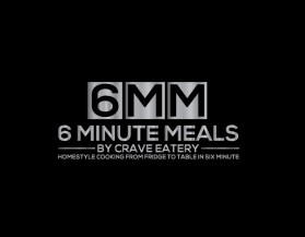 Logo Design entry 2204157 submitted by khayat_ady to the Logo Design for www.6minutemeals.com, or www.SixMinuteMeals.com, or 6 Minute Meals by Crave Eatery run by arlingtonroad