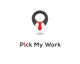 Logo Design entry 2204897 submitted by Naufal refrizal to the Logo Design for Pick My Work run by designliking221