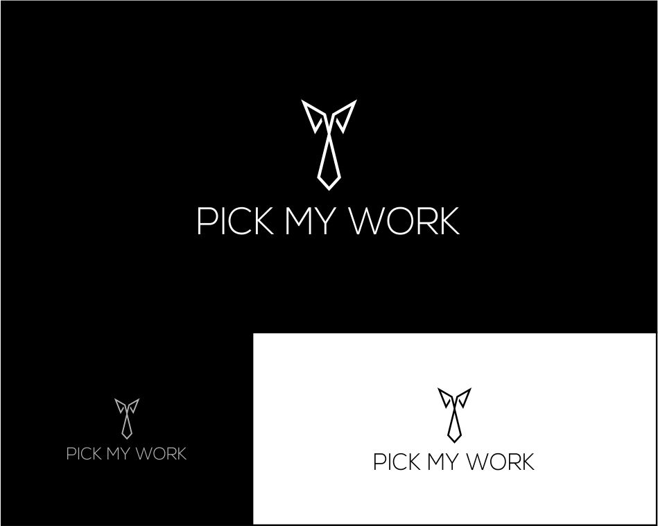 Logo Design entry 2204897 submitted by ariffardian to the Logo Design for Pick My Work run by designliking221