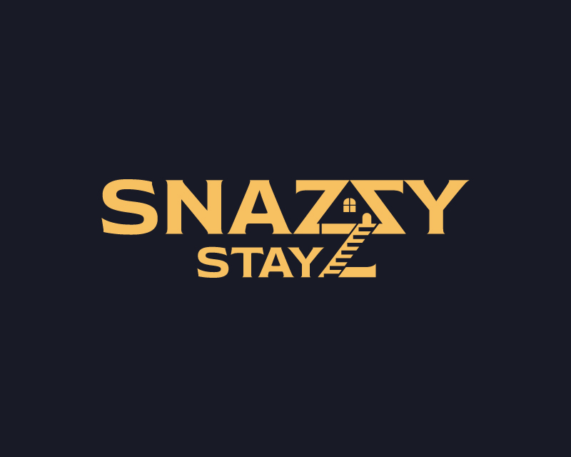 Logo Design entry 2205321 submitted by Kevinrahmat07 to the Logo Design for Snazzy Stayz run by snazdesigns