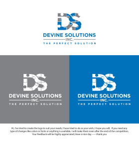 Logo Design entry 2205618 submitted by ENVIRON to the Logo Design for Devine Solutions, Inc. run by wdevine