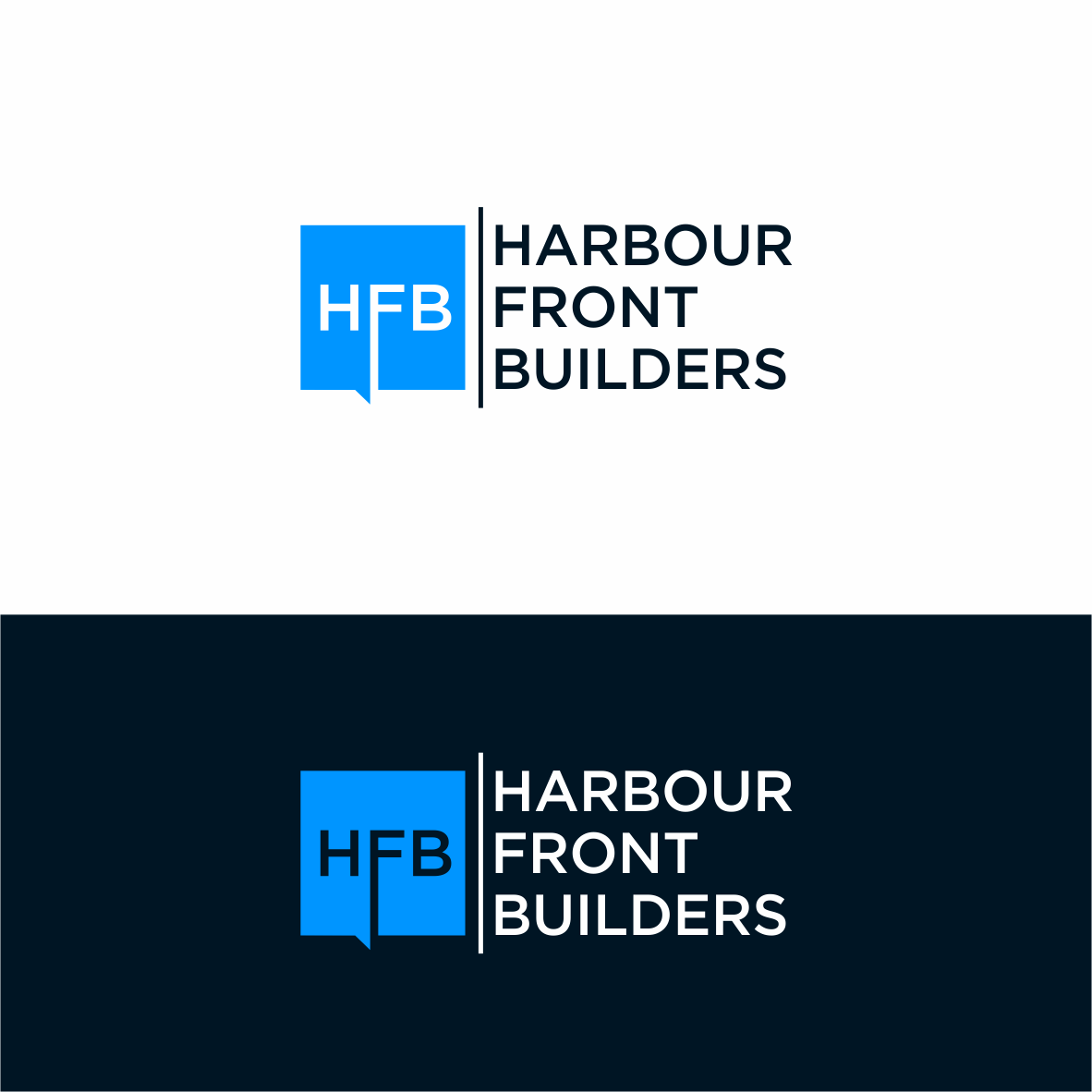Logo Design entry 2209221 submitted by rasto to the Logo Design for Harbour Front Builders run by Harbour22