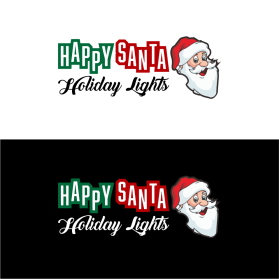 Logo Design entry 2209570 submitted by podelsky to the Logo Design for Happy Santa Holiday Lights run by HappySanta