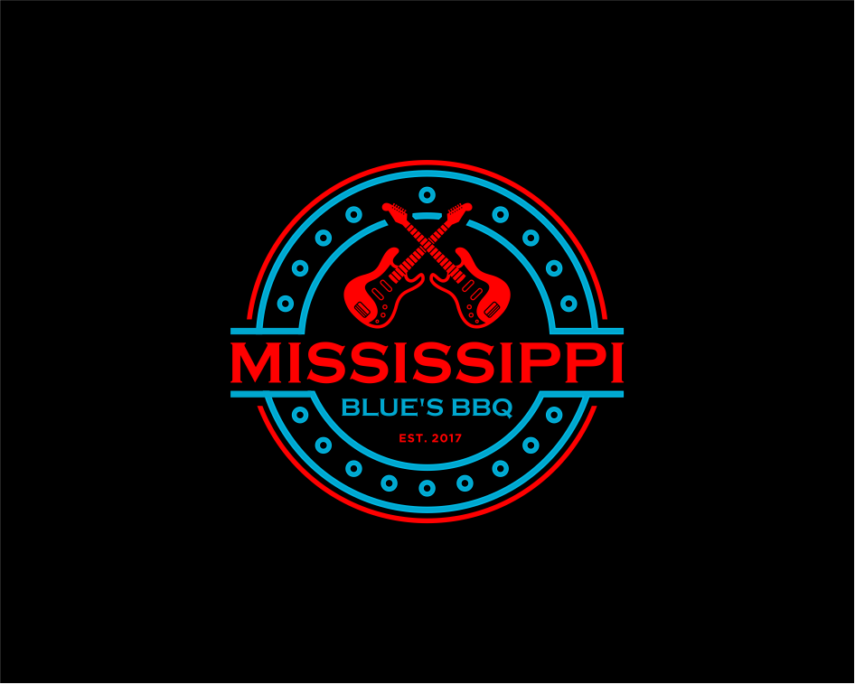Logo Design entry 2210381 submitted by andsue to the Logo Design for Mississippi Blue's BBQ run by markw