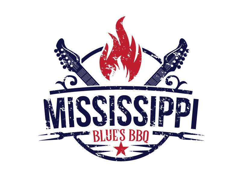 Logo Design entry 2210271 submitted by ninjadesign to the Logo Design for Mississippi Blue's BBQ run by markw
