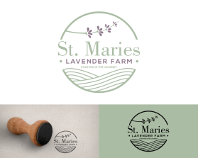Logo Design entry 2212104 submitted by designershrutisingh to the Logo Design for St. Maries Lavender Farm run by Cory.Howden