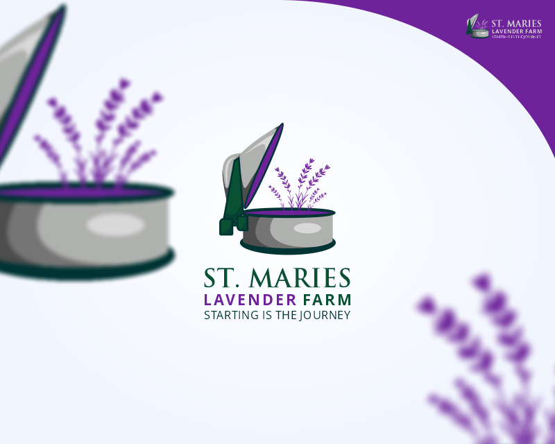 Logo Design entry 2212297 submitted by jump.ant to the Logo Design for St. Maries Lavender Farm run by Cory.Howden