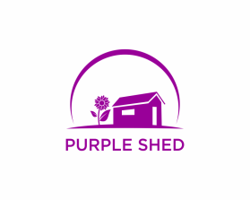 Logo Design Entry 2212726 submitted by irfankhakim to the contest for Purple Shed run by purpleshed