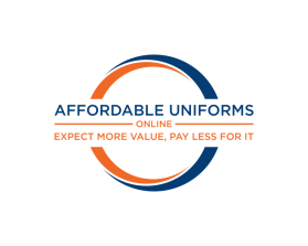 Logo Design entry 2213789 submitted by alanqosh to the Logo Design for Affordable Uniforms Online run by scottmcdaniel47